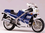 Yamaha serie emblemi fianchetto posteriore destro per bianco FZR 1000 1987-1988