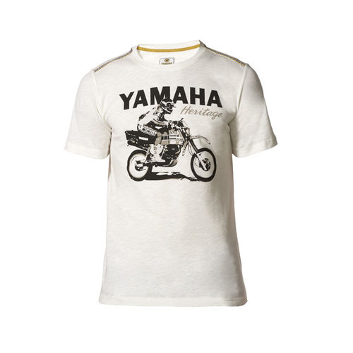 Yamaha t-shirt uomo heritage cross
