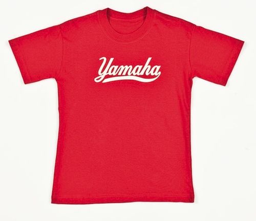 Yamaha t-shirt bimbo Lab rosso