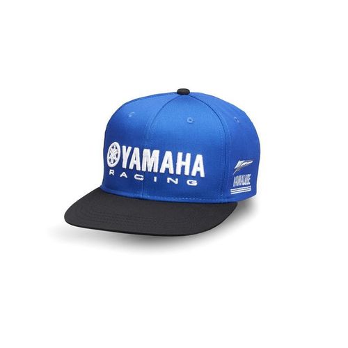 Yamaha cappellino bimbo Paddock blu visiera piatta