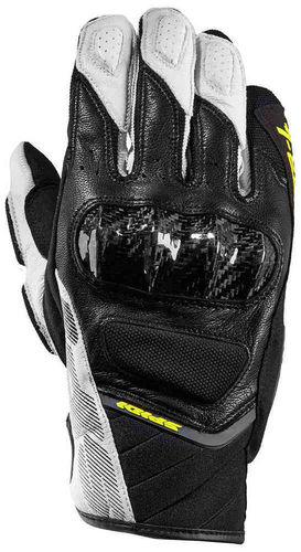 Spidi STR-4 Coupè Leather Glove black/yellow/white