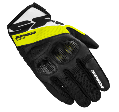 Spidi Flash-R Evo Tex Gloves black/fluo yellow
