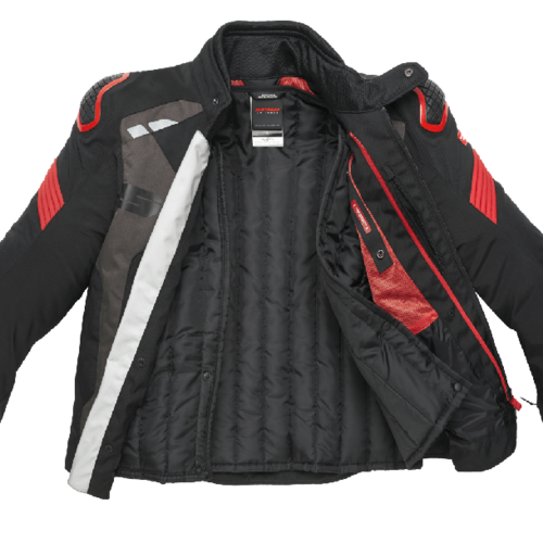Spidi giacca H2out Warrior nero/rosso