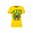VR46 T-shirt donna Valentino Rossi gialla