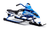 Yamaha motoslitta bimbo blu in acciaio