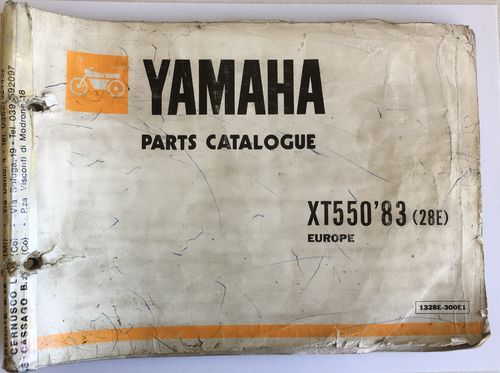 Yamaha XT550 '83 (28E) Europa
