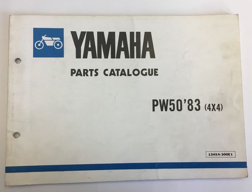 Yamaha catalogo ricambi PW50 '83 (4X4)