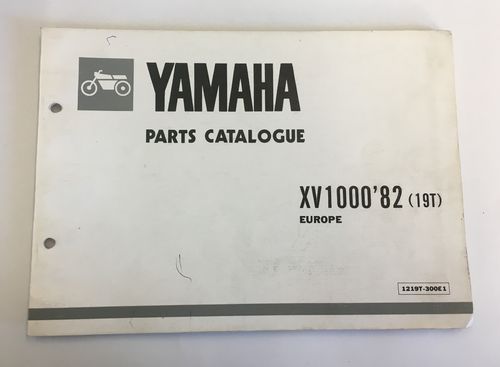 Yamaha catalogo ricambi XV1000 '82 (19T) Europa