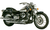 Yamaha emblema DRAG STAR sinistro per nero yb XVS DRAG STAR 650 1997-1999