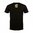 VR46 T-shirt nera da uomo Stripes 46 Valentino Rossi
