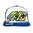 VR46 Cappellino Trucker multicolor da bambino Pop Art Valentino Rossi