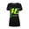 VR46 T-shirt nera da donna Monster Valentino Rossi