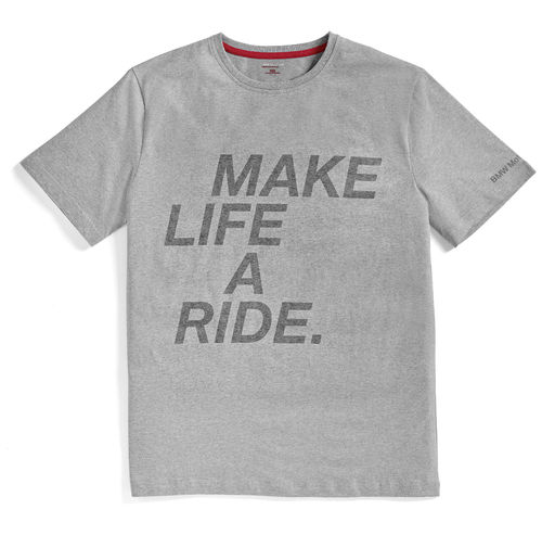 BMW Motorrad T-shirt make life a ride tour