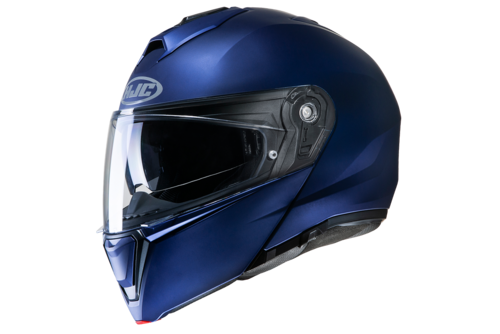 HJC casco modulare I90 Semi flat metallic Blue