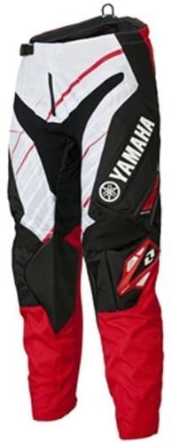 Yamaha pantaloni cross carbon/red