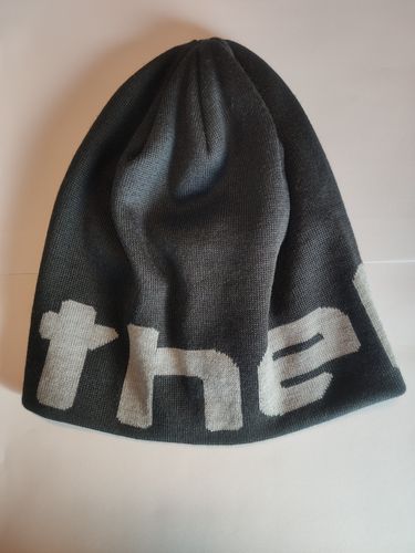 Ethen berretta invernale nero con logo grigio
