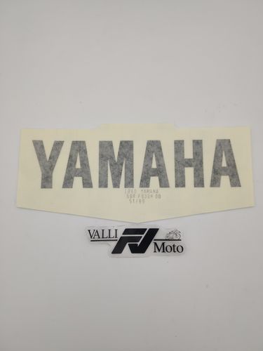 Yamaha emblema "Yamaha" per Aerox 1997-1998 rosso VRSA