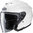 HJC I30 semi mat WHITE jet helmet