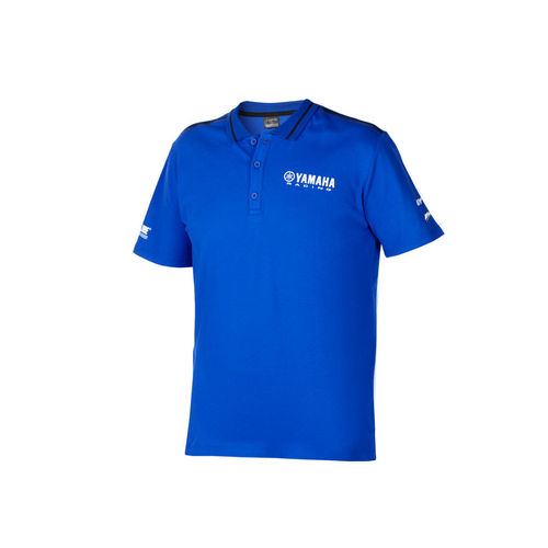 Yamaha Paddock Blue Essentials men's polo shirt