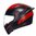 AGV casco K1 S WARMUP MATT BLACK RED