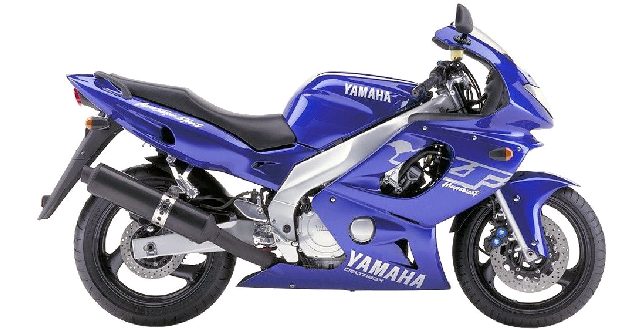 YAMAHA YZF600R YZF 600 R THUNDER CAT 1996-2002 Ruota Dentata Posteriore Carrier & GOMME 